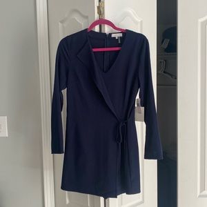 1. State “wrap dress” romper with pockets